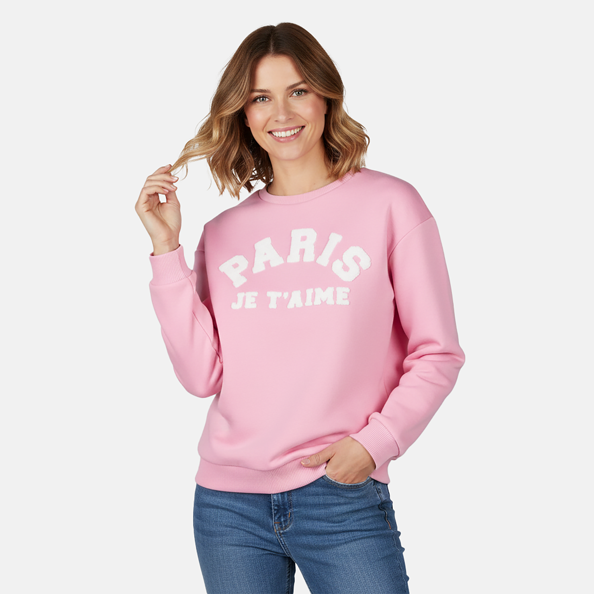 KEALYNN Crew SW Pink