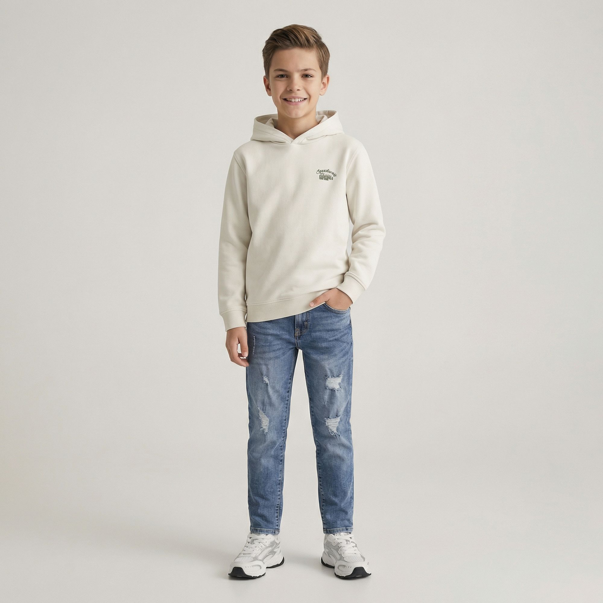 Jeans Maxwel Damaged Loose Fit Jr.