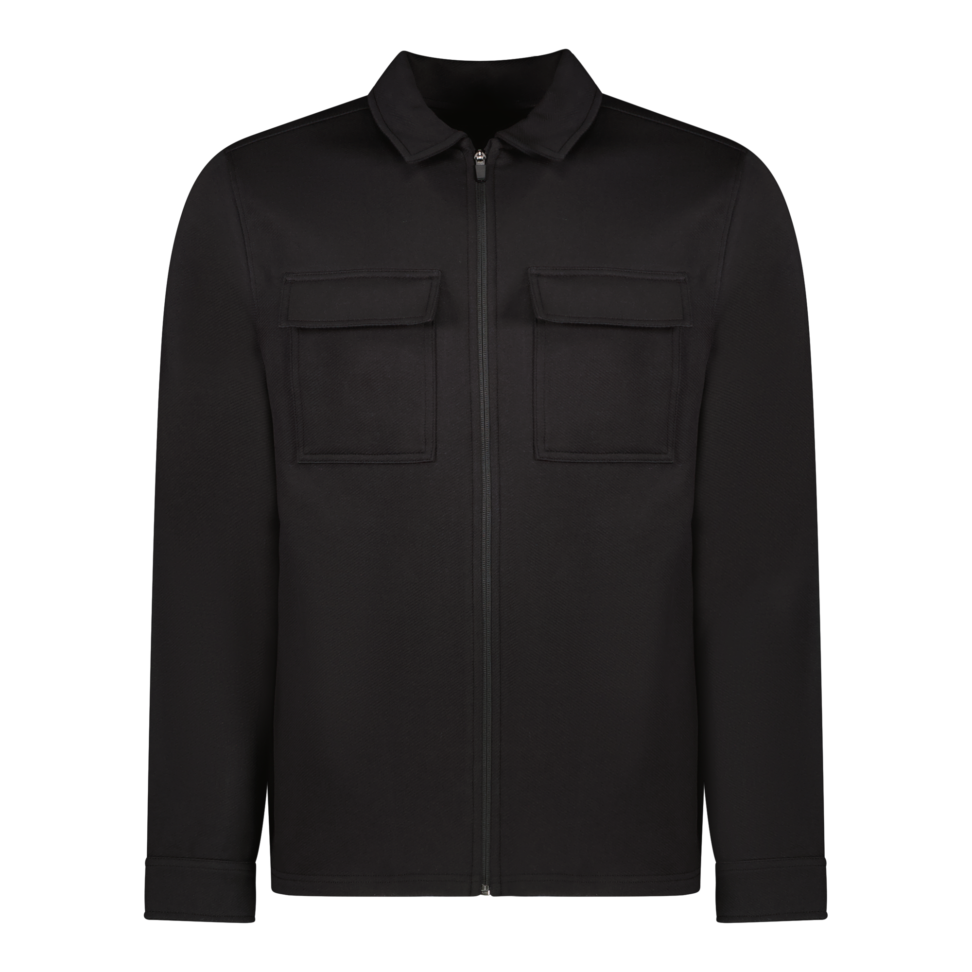 ZANES Zip Vest Black