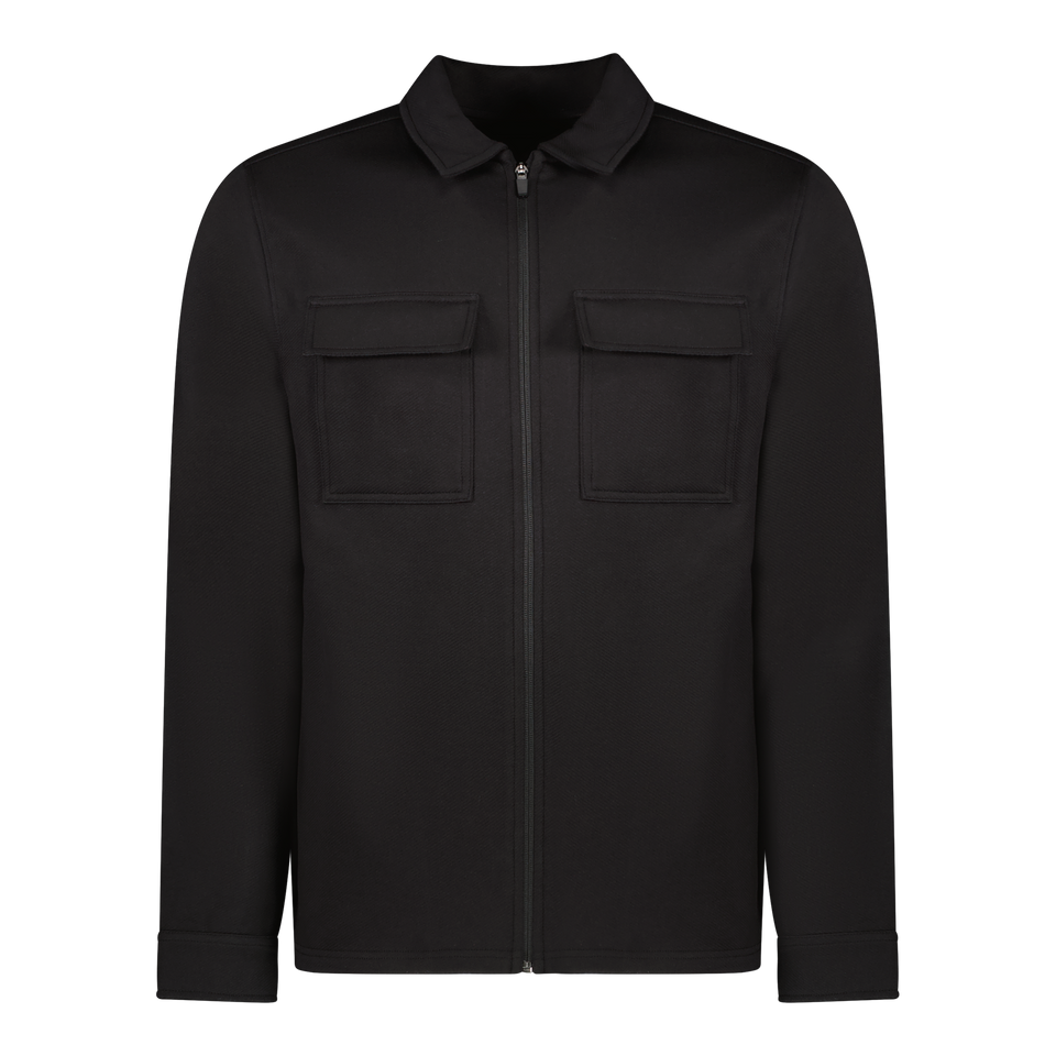 ZANES Zip Vest Black