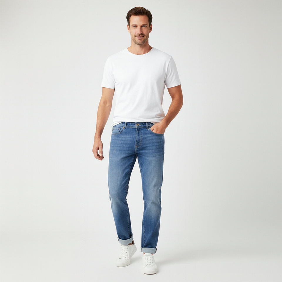 LUGANO Soft Denim Stone Used