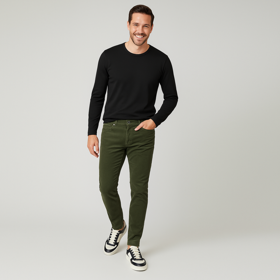 Broek Blast Corduroy Slim Fit